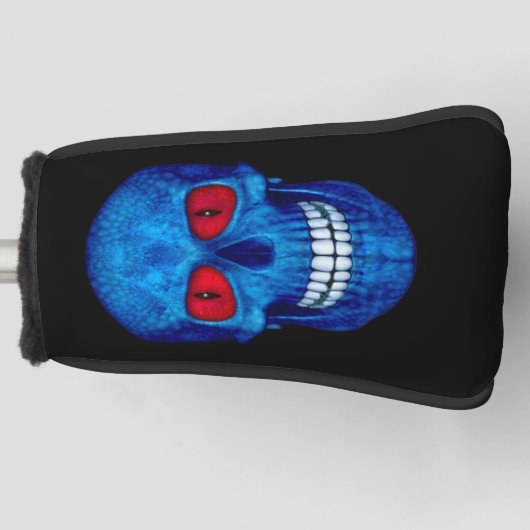 Red White Blue USA Zombie    SkullPutter Hoesjes Golfheadcover (Voorkant)