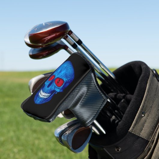 Red White Blue USA Zombie    SkullPutter Hoesjes Golfheadcover (Insitu)