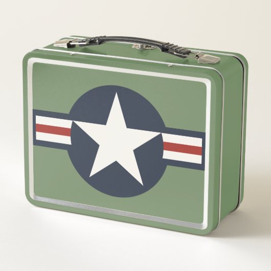  Red White Blue USAAF-insignia Star Bars (Achterkant)