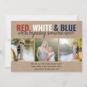 Red White Blue verwacht Somone New 3 Foto Aankondiging (Voorkant)