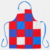 Red, White & Bold – Patriotic Independence Day Schort (Voorkant)