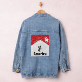 Red White Cowboy Amerika Denim Jacket (Hangar)