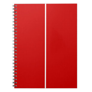 Red & White CUSTOM University Notitieboek