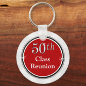 Red White en Black, 50th Class Reunion Souvenirs Sleutelhanger (Achterkant)