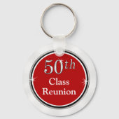 Red White en Black, 50th Class Reunion Souvenirs Sleutelhanger (Achterkant)