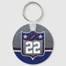 Red White en Blue American Football Team Sports