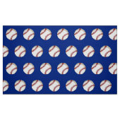 Red White en Blue Baseball Fabric van de Yard Stof (Fat Quarter)