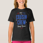 Red White en Blue Cousin Crew 4 juli T-shirt (Voorkant)