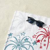 Red White en Blue Fireworks, 4 juli Strandlaken (In situ)