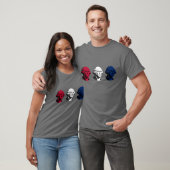 Red, White en Blue George Washington T-shirt (Unisex)