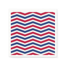 Red White en Blue Napkins
