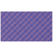Red White en Blue op 4 juli Tafelkleed (Voorkant (Horizontaal))