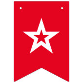 Red White en Blue op 4 juli Vlaggetjes (Eerste vlag)