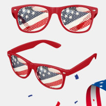 Red White en Blue Patriot Shade