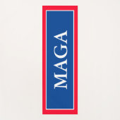 Red White en Blue Patriotic MAGA Yoga Mat (Voorkant)