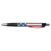 Red White en Blue Patriotic USA American Flag Pen (Bodem)