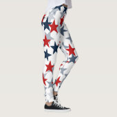 Red White en Blue Star Leggings (Rechts)