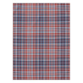Red White en Blue Tartan Tafelkleed (Voorkant)