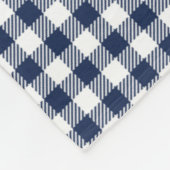 Red White en Blue USA Patriotic Bouquet Fleece Deken (Hoek)