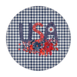 Red White en Blue USA Patriotic Bouquet Snijplank