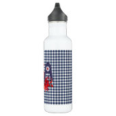 Red White en Blue USA Patriotic Bouquet Waterfles (Rechts)