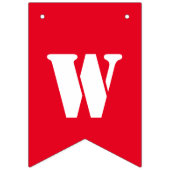 Red White en Blue Welcome Home Vlaggetjes (Derde vlag)