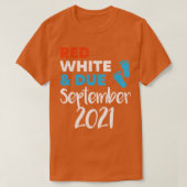 Red White en Due September 2021 Zwangerschap Annou T-shirt (Design voorkant)