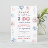 Red White en ik doen paren weddenschappen Kaart (Staand voorkant)