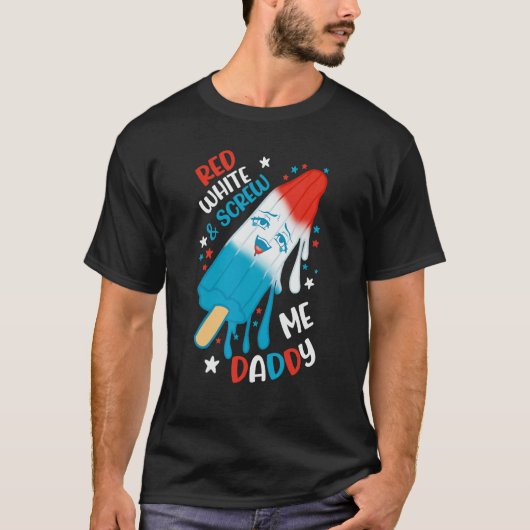 Red White en ik pappie T-shirt (Voorkant)