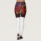 Red White, Espressionsim Leggings (Achterkant)