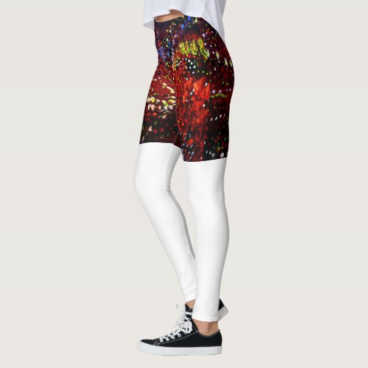 Red White, Espressionsim Leggings (Links)