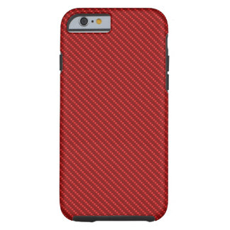 Red White Fiber Base Tough iPhone 6 Hoesje