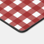 Red White Gingham Check Pset Bureaumat (Hoek)