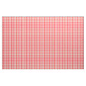 Red White Gingham Classic Check Patroon Stof (Yard (91,4 cm))