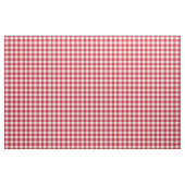 Red & White Gingham Plaid Stof (Yard (91,4 cm))