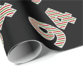 Red, White, Green "94" 94th Event op kerstdag Cadeaupapier (Rol Hoek)