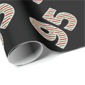Red, White, Green 95 95th Event op kerstdag Cadeaupapier (Rol Hoek)