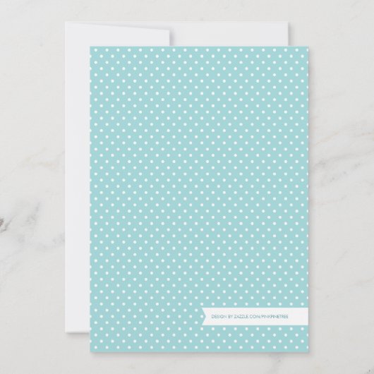 Red White Hot Air Ballon Table Number Card Kaart (Achterkant)