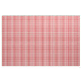 Red White Houndstooth Pattern Fabric Stof (Yard (91,4 cm))