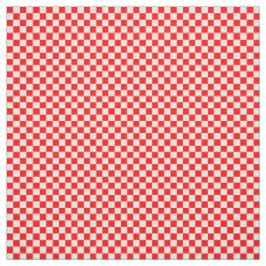 Red White Kroatisch controllerpatroon Stof