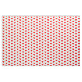 Red White Love Hearts Pattered Stof (Fat Quarter)