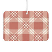 Red White Plaid - Luchtverfrisser (Achterkant)