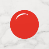 Red White Rising Sun Table Confetti (Kleine voorkant)