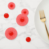 Red White Rising Sun Table Confetti (Groep)