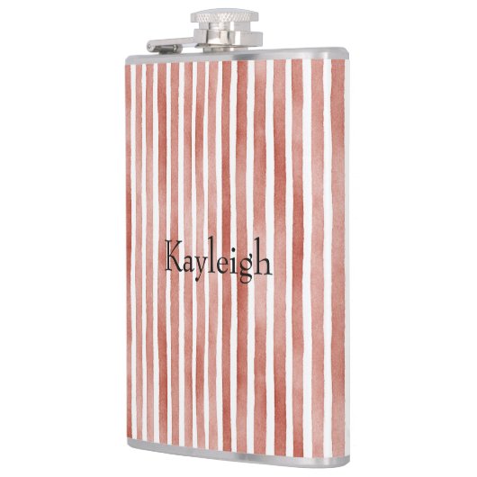 Red White Stripes Christmas Heupfles (Links)