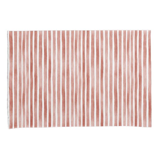 Red White Stripes Green Plaid Christmas Kussensloop (Voorkant-Rechts)