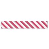 Red White Stripes Patriottic Long Table Runner Lange Tafelloper (Horizontaal)