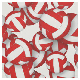 red white team colors volleyballs scalable pattern stof
