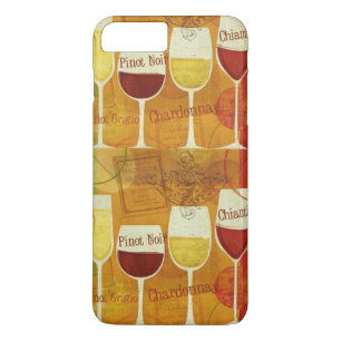 Red White Wine Vineyard Winery Case-Mate iPhone Case