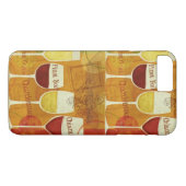 Red White Wine Vineyard Winery Case-Mate iPhone Case (Achterkant (Horizontaal))